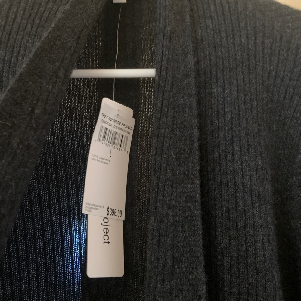 The Cashmere Project Gray Women's Cardigan